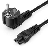 Kabel Netz 3 Pol. Schuko -> Kleeblatt Abgewinkelt...