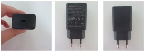 Netzteil Für TERRA Pad 1201 (Eu), Usb Type C