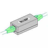 GBit Netzwerkisolator emosafe EN-1005+ mit Kabel